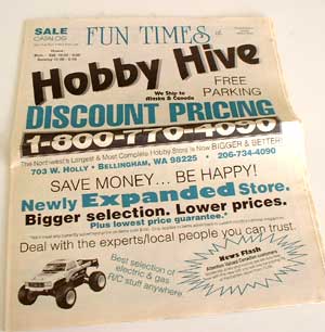 Hobby sales tool